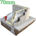70mm Unilin Thin-R XT/CW Partial Fill Cavity Insulation ( SE - Pack of 6 ) - thumb-image-1