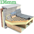 136mm Unilin FR/TP Thin-R Thermal Ply Flat Roof Insulation Board - thumb-image-1