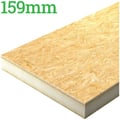 159mm Unilin FR/TP Plydeck Flat Roof insulation (PIR with OSB Board) - thumb-image-1
