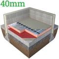 40mm Unilin Safe-R SR/UF Phenolic Floor Insulation Board ( Pack of 7 ) - thumb-image-1