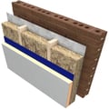 90mm Knauf FrameTherm Roll 32 - Glass Mineral Wool ( Split 2 x 570mm ) - thumb-image-3