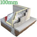 100mm Unilin Thin-R XT/CW Partial Fill Cavity Insulation ( T&G - Pack of 4 ) - thumb-image-1