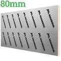 80mm Mannok PIR Rigid Insulation Board (Quinn Therm) - thumb-image-1