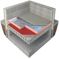 80mm Unilin Safe-R SR/UF Phenolic Floor Insulation Board ( Pack of 4 ) - thumb-image-2