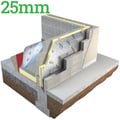 25mm Unilin Thin-R XT/CW Partial Fill Cavity Insulation ( SE - Pack of 20 ) - thumb-image-1