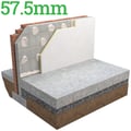 57.5mm Unilin XT/TL Insulated Plasterboard (Dot & Dab) - thumb-image-1