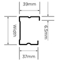 British Gypsum Gypframe 92 S 10 C Stud 3.6 m (Pack of 10) - thumb-image-2