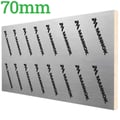 70mm Mannok PIR Rigid Insulation Board (Quinn Therm) - thumb-image-1