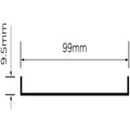 British Gypsum Gypframe 99 FC 50 Fixing Channel (Pack of 10) - thumb-image-2