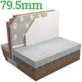 79.5mm Unilin XT/TL Insulated Plasterboard (Dot & Dab) - thumb-image-1