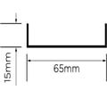 British Gypsum Gypframe Shaftwall G105 Retaining Channel ( Pack of 10 ) - thumb-image-2