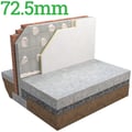 72.5mm Unilin XT/TL Insulated Plasterboard (Dot & Dab) - thumb-image-1