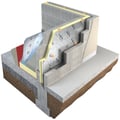 100mm Unilin Thin-R XT/CWP Partial Fill Cavity Plus Insulation Board ( Pack of 4 ) - thumb-image-2