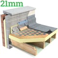 21mm Unilin FR/TP Thin-R Thermal Ply Flat Roof Insulation Board - thumb-image-1