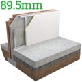89.5mm Unilin Thin-R XT/TL-MF Insulated Drylining Wall Board - thumb-image-1