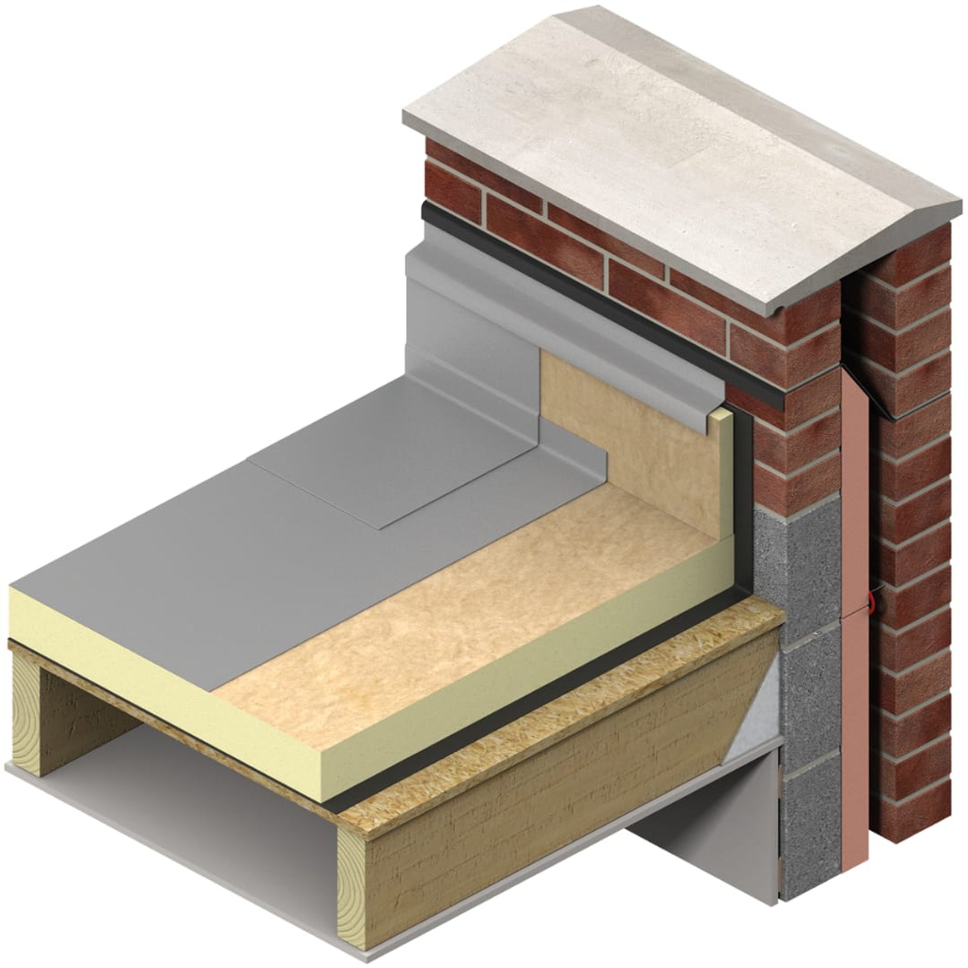 Warm Flat Roof Insulation Boards - image