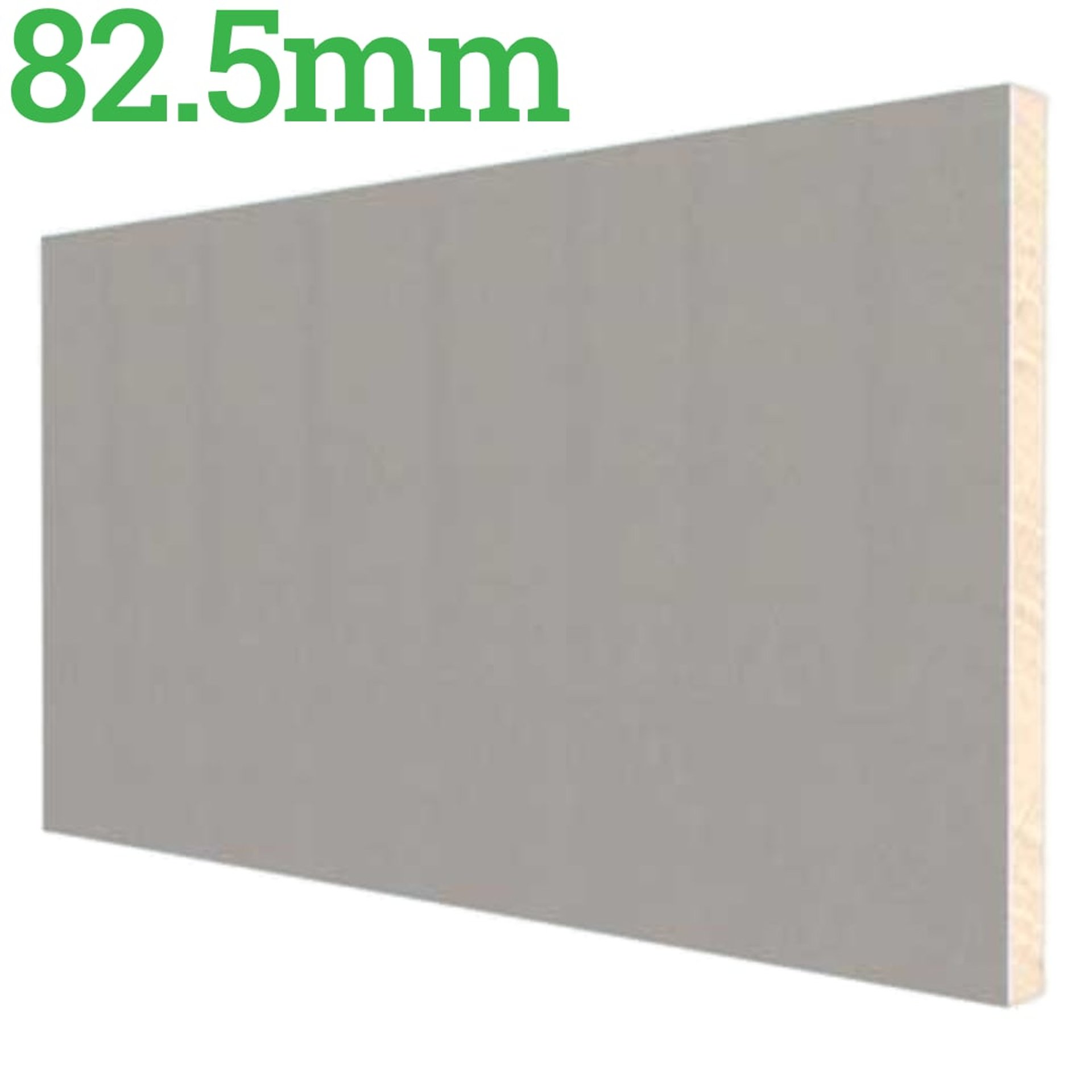 82.5mm Mannok Therm Laminate-Kraft PIR Insulated Plasterboard - (70mm PIR Insulation + 12.5mm Plasterboard) - image