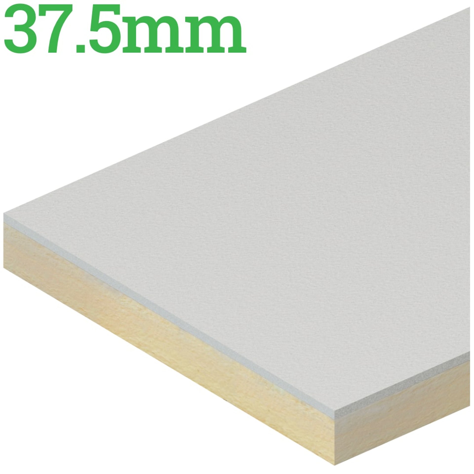37.5mm EcoTherm Eco-Liner PIR Insulated Plasterboard - image
