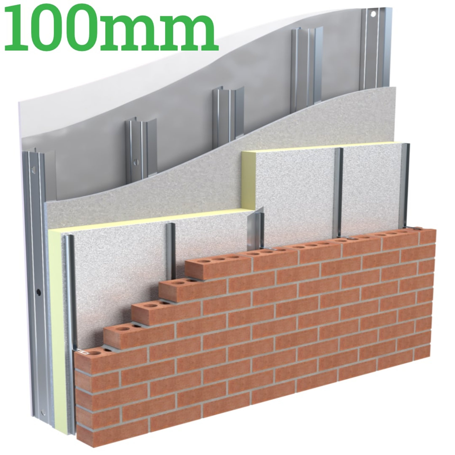 100mm Unilin Xtroliner XO/FB Steel and Timber Frame Insulation ( Pack of 4 ) - image