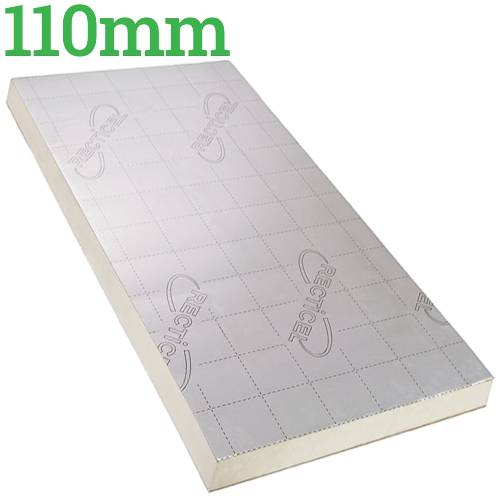 110mm Recticel Eurothane GP PIR Rigid Insulation Board - image