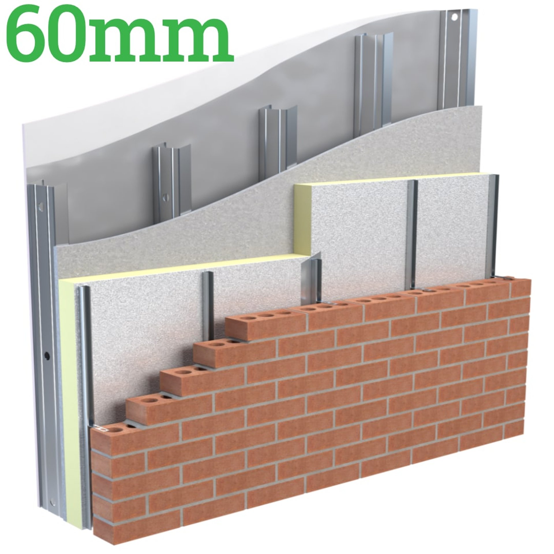 60mm Unilin Xtroliner XO/FB Steel and Timber Frame Insulation ( Pack of 5 ) - image