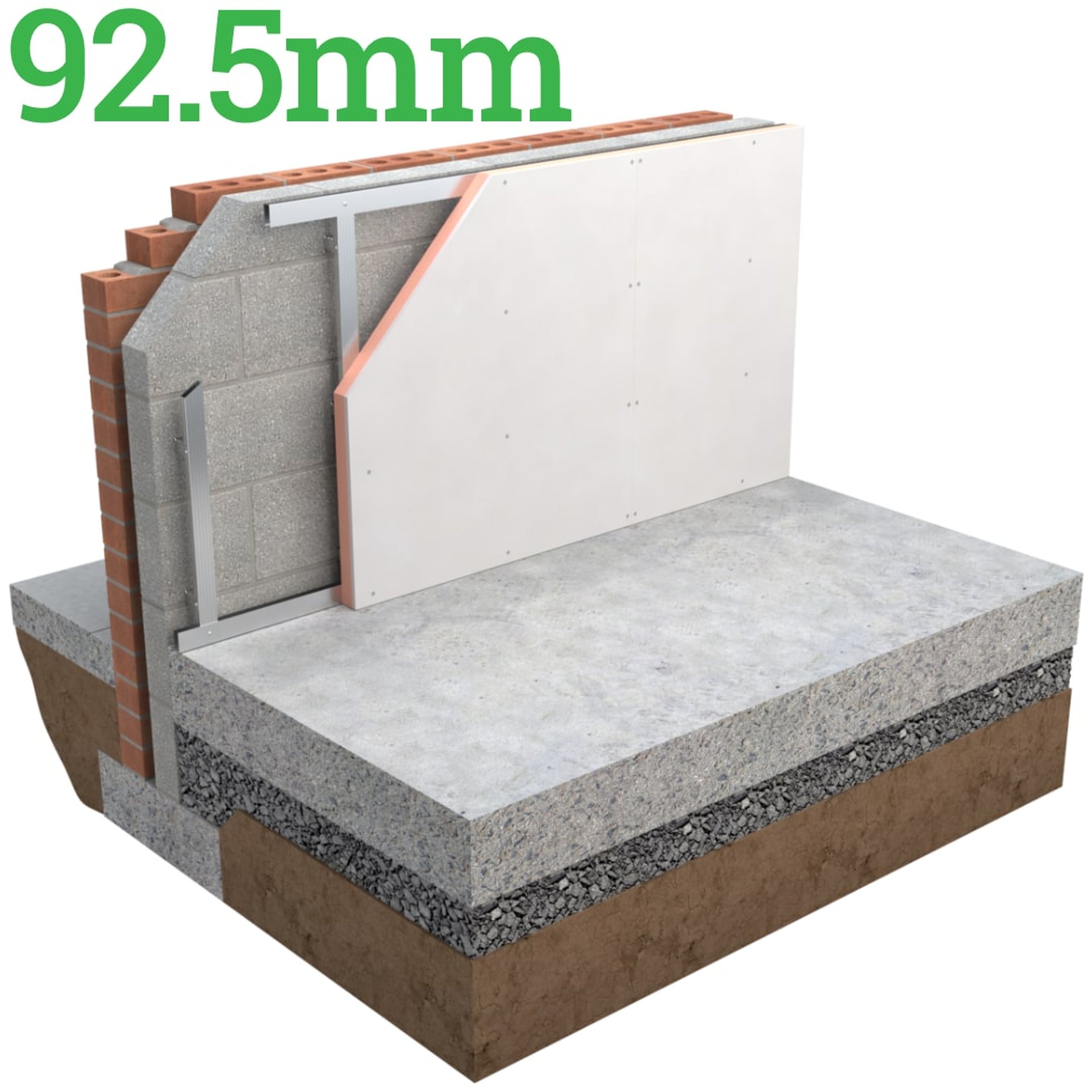 92.5mm Unilin Safe-R SR/TB-MF Phenolic Insulated Plasterboard ( Pack of 4 ) - image
