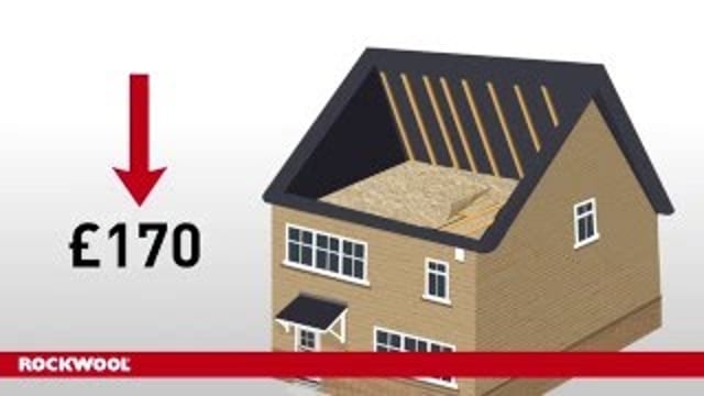 100mm Rockwool Twin Roll Loft Insulation ( Pack of 2 x 1200 ) - desktop-video-preview-2