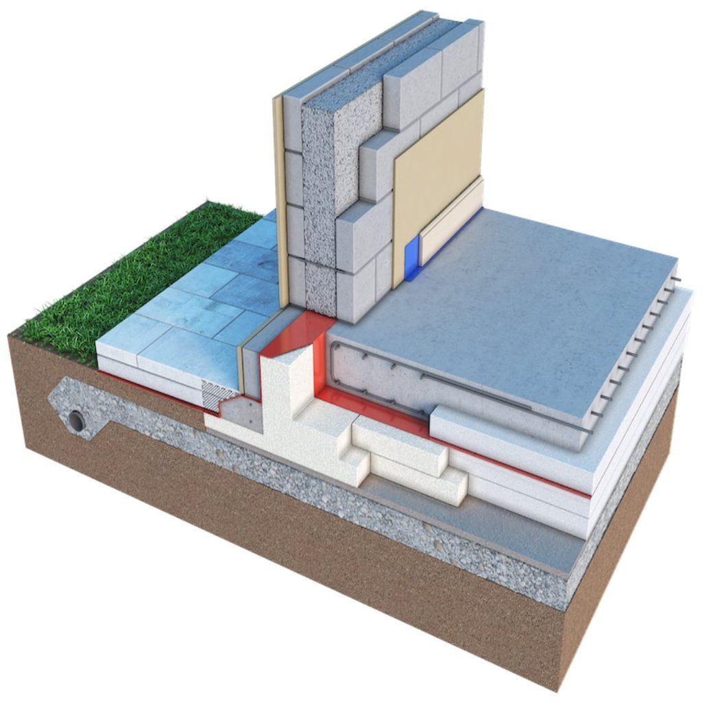 40mm BEWI EPS70 Jabfloor Floor Polystyrene Insulation ( Jablite ...