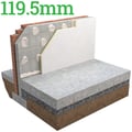 119.5mm Unilin / Xtratherm Insulated Plasterboard XT\TL Thermal Liner (Dot And Dab) - thumb-image-1