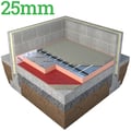 25mm Unilin Safe-R SR/UF Phenolic Floor Insulation Board ( Pack of 12 ) - thumb-image-1