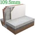 109.5mm Unilin / Xtratherm Insulated Plasterboard XT/TL-MF Thermal Liner (Mechanically Fixed) - thumb-image-1