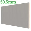 50.5mm Mannok Therm Laminate-Kraft PIR Insulated Plasterboard - (38mm PIR Insulation + 12.5mm Plasterboard) - thumb-image-1