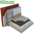 60mm EcoTherm Eco-Versal PIR Insulation Board - thumb-image-1