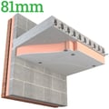 81mm Unilin Safe-R SR/STP Phenolic Soffit Plus Board ( Pack of 15 ) - thumb-image-1