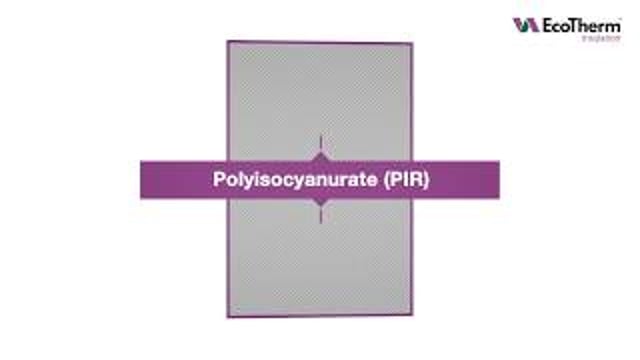 130mm EcoTherm Inno-Bond Flat Roof Insulation Board ( Pack of 3 ) - desktop-video-preview-2